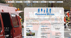 Desktop Screenshot of feuerwehr.wetzen.de